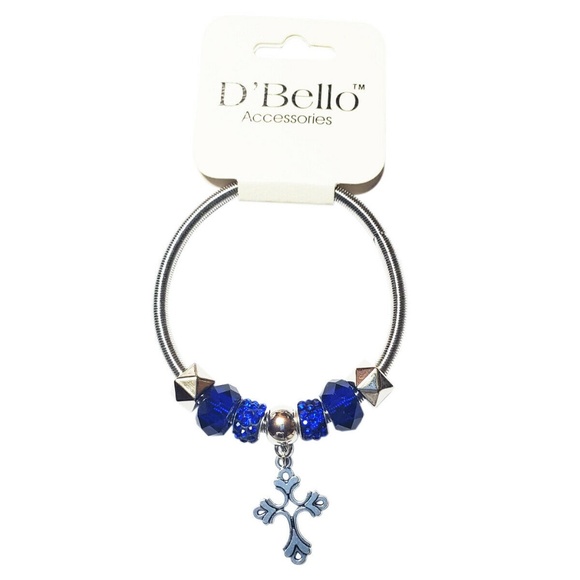 D' BELLO WOMEN'S BLUE BRACELET - Picture 1 of 1
